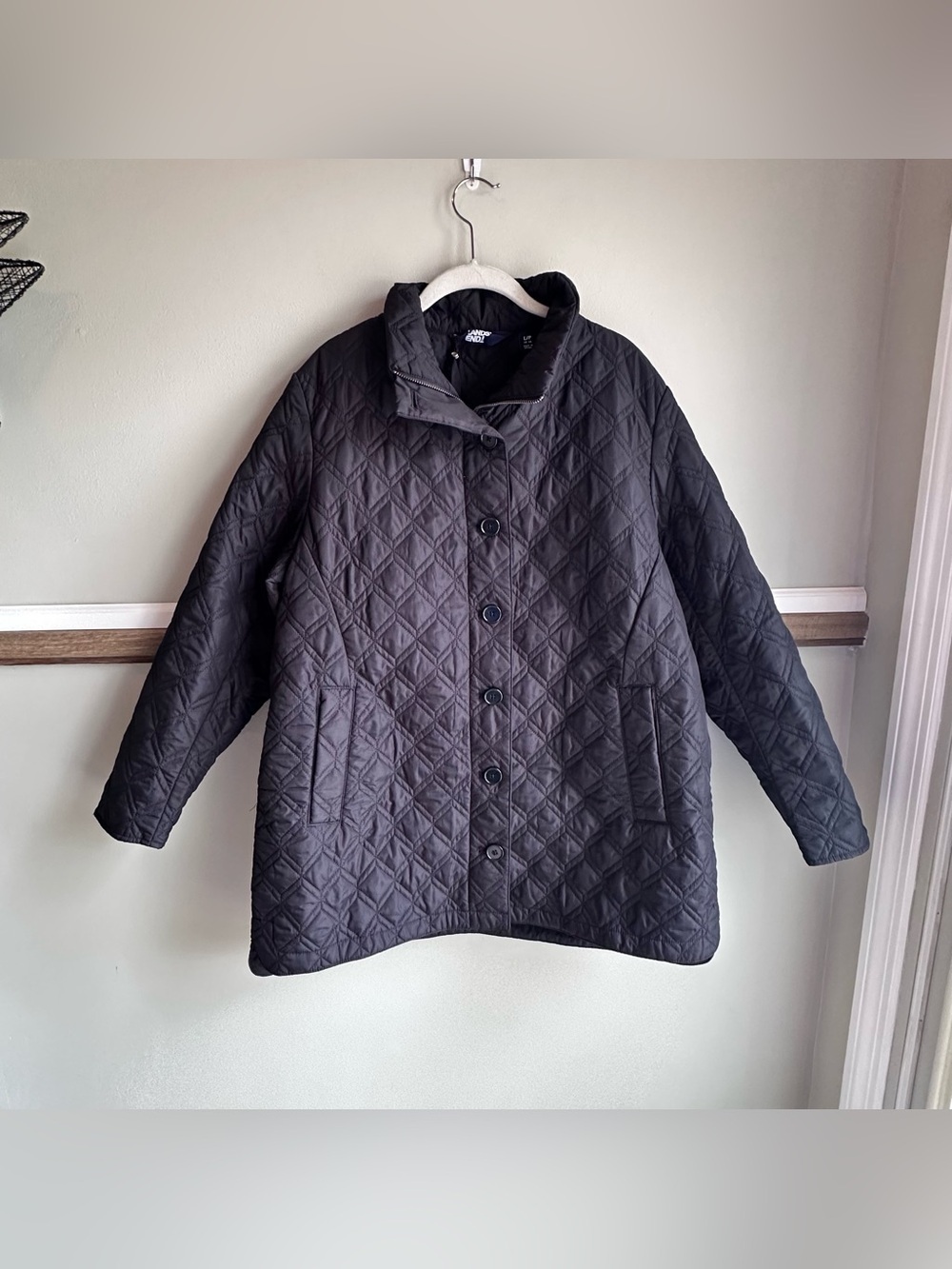 Lands' End Primaloft Quilted Lightweight Jacket Packable​